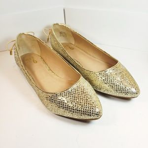 Mix No. 6
Women's
Vigowia Ballet Flats
Gold
Sz 8.5